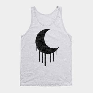 Black Rose Moon (purple) Tank Top